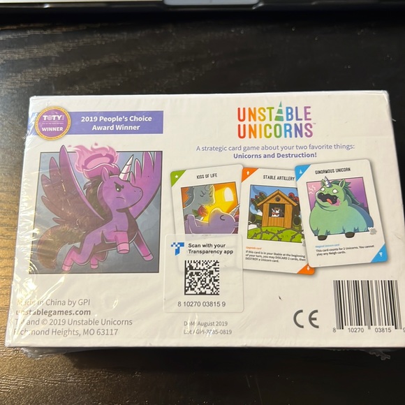 TeeTurtle Unstable Unicorns Card Game - A strategic card game and party Game - Picture 4 of 4